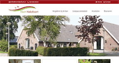 Desktop Screenshot of kleinhaksfoort.nl